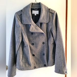 Vintage Women's Cropped Old Navy Pea Coat Size XL